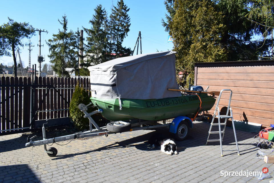 Łódka Kontra 350 Yamaha 99 4 sów Lowrance hook Zamość