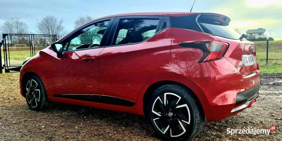 Nissan Micra 10 IGT NDSESING nowy 8000 Rok produkcji 2022 Więcławice Stare