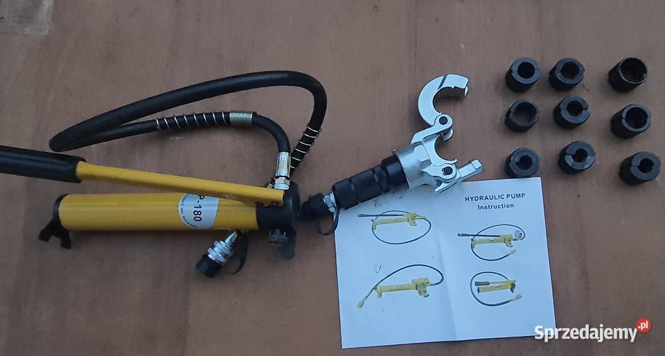 Wynajem zaciskarka HYDRAULICZNA do RUR PEX THUV Wrocław