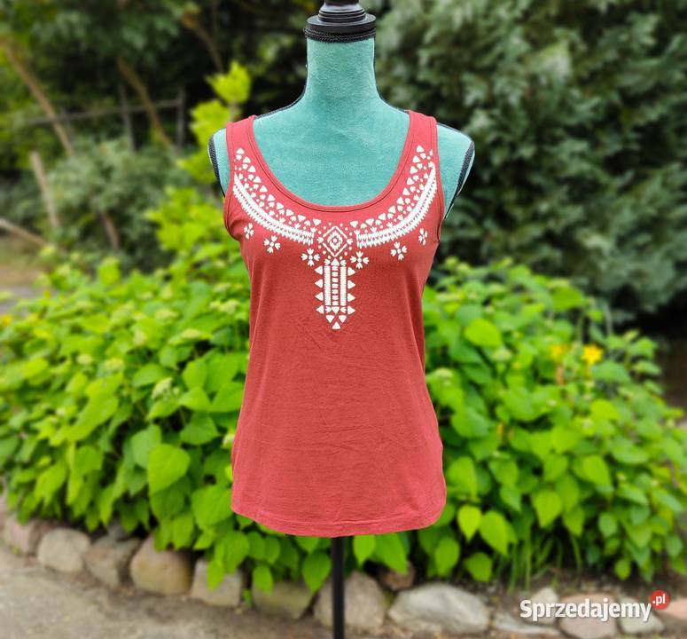 Top koszulka Esmara 42 L XL bordowa czerwona Topy i koszulki Szczecin