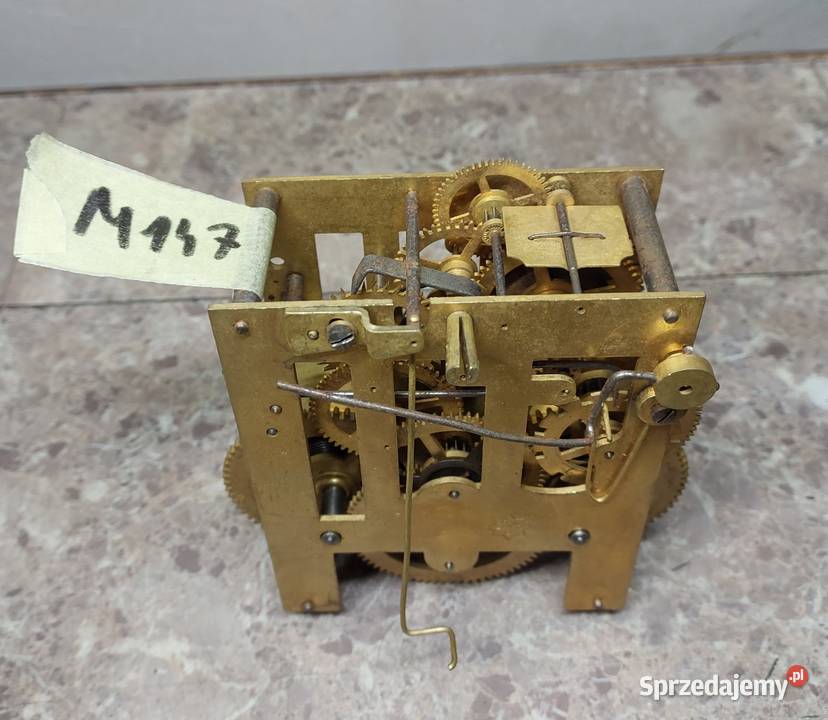 M147 Mechanizm starego zegara ściennego Junghans Antyki pomorskie Tczew