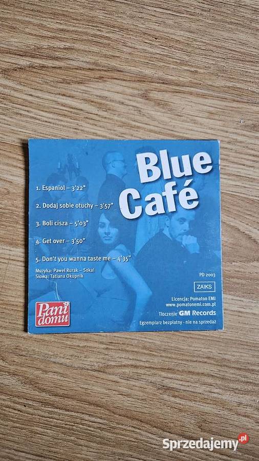 65 Blue Cafe na płytach CD na płytach CD Bydgoszcz sprzedam