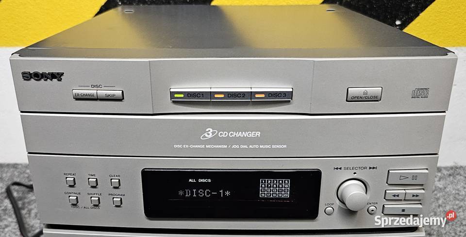 Odtwarzacz CD zmieniarka 3CD SONY CDPEX77