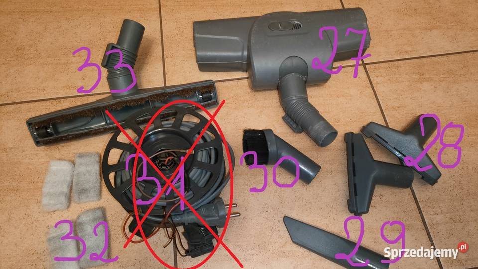 Zelmer Odyssey 4500P05S T odkurzacz na CZĘŚCI