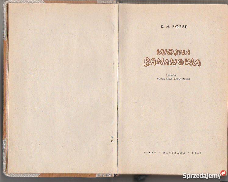 7587 WOJNA BANANOWA KH POPPE