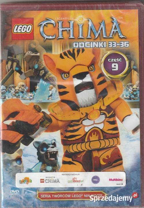 LEGO Chima Część 9 Odcinki 3336 DVD Pruszków sprzedam