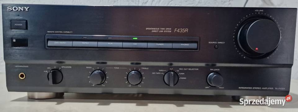 Amplifier wzmacniacz Sony TAF435R TA F 435 R Międzychód