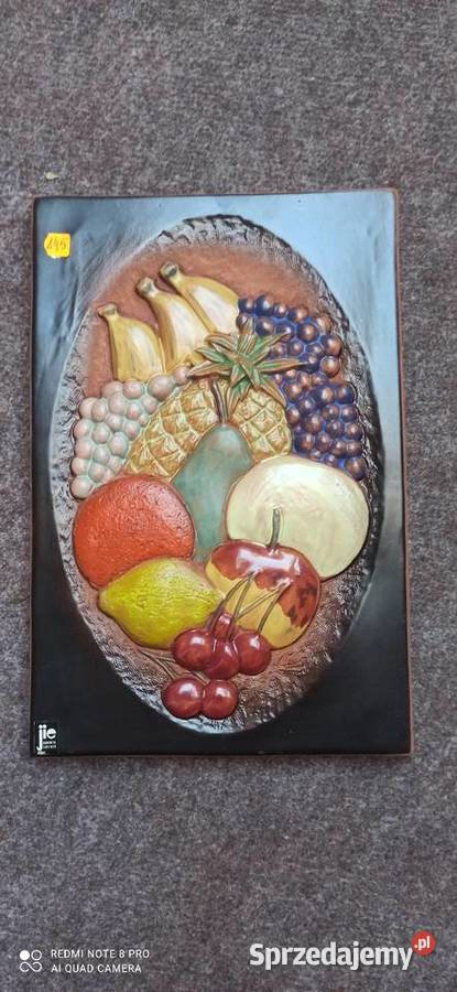Kafel ceramiczny Z owocami
Sygnowany Jie Gdańsk sprzedam