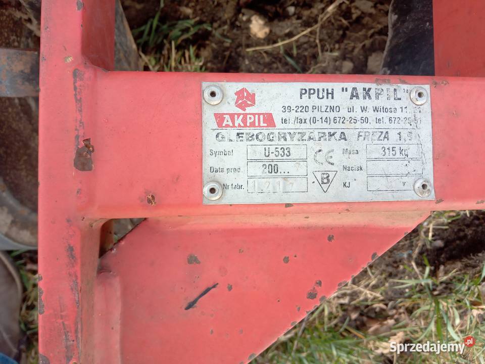 Glebogryzarka akpil do c330T25 Sól