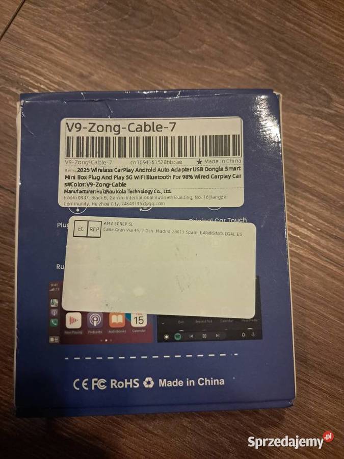 nowy adapter carplay instrukcja w języku polskim Sandomierz