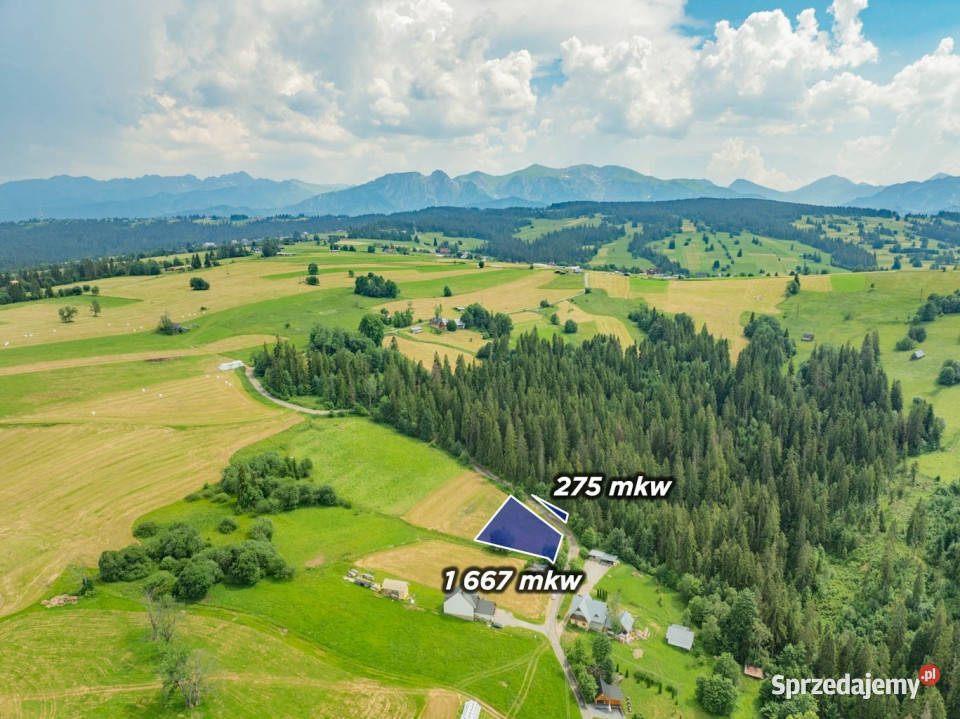 Na sprzedaż działka w miejscowości Ciche 1942m2