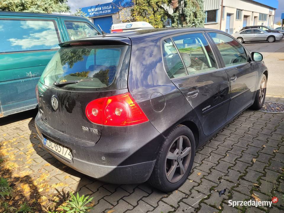 Uszkodzony VW Golf V 2008 Golf Golf