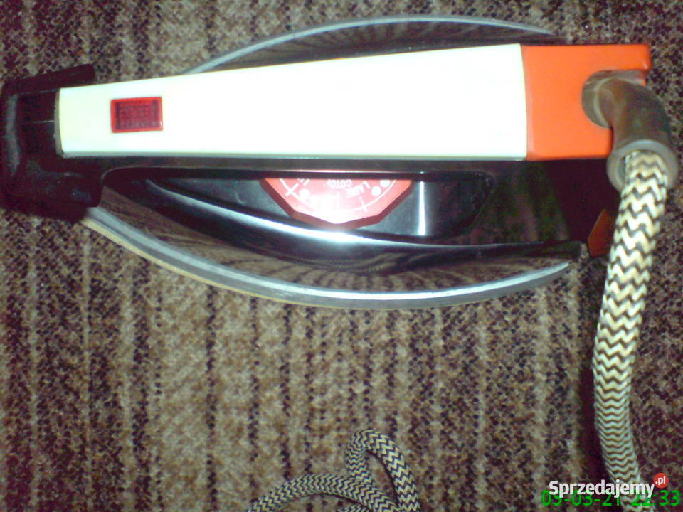 Żelazko zabytkowe niezniszczalne z roku 1985 łódzkie Łódź