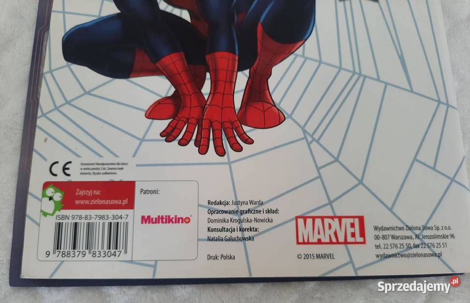 Marvel Ultimate SpiderMan gry zabawy Zielona Czeladź