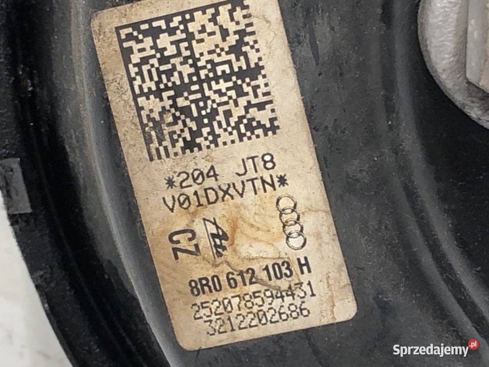 SERWO HAMULCOWE AUDI Q5 8R 8R0612103H SUV 0817 osobowe podkarpackie