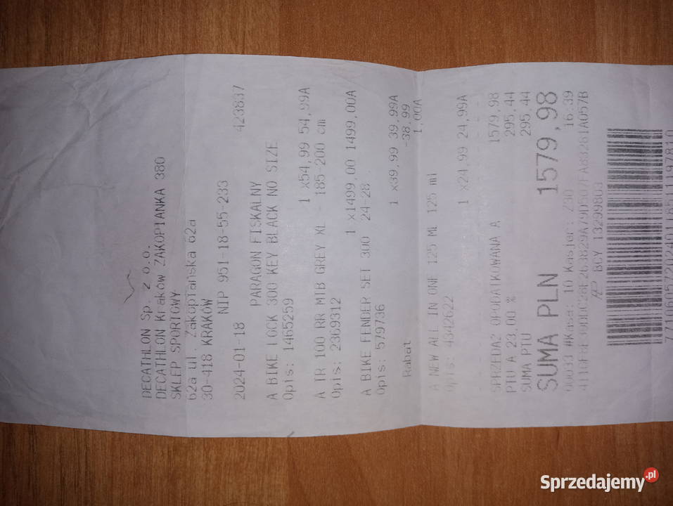 Rower mtb Decathlon Rockrider St 100 xl 275 koła małopolskie Kraków