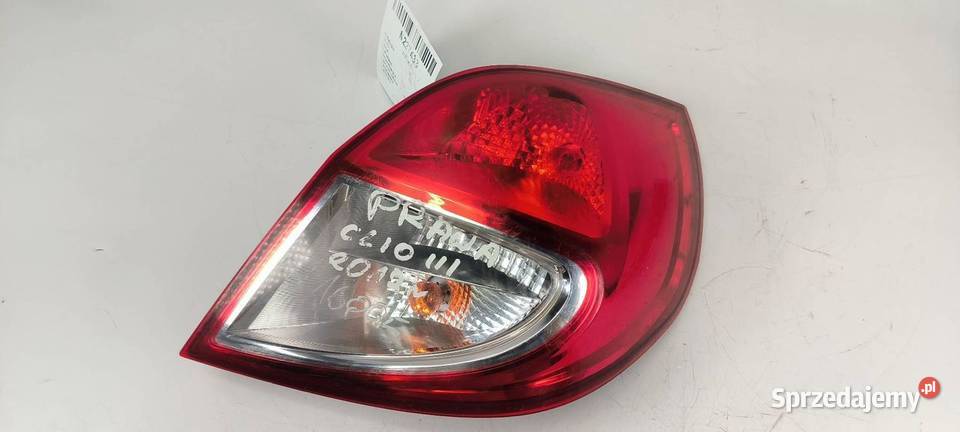 LAMPA PRAWA TYŁ RENAULT CLIO III 8200886946 Pozostałe Lipno