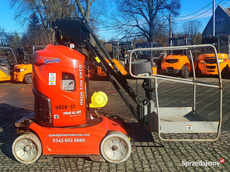 Podnośnik koszowy przegubowy Manitou 100 VJR 248h Kęty