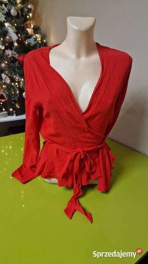 Bluzeczka Samse czerwona Nowa Rozmiar SM sprzedam
