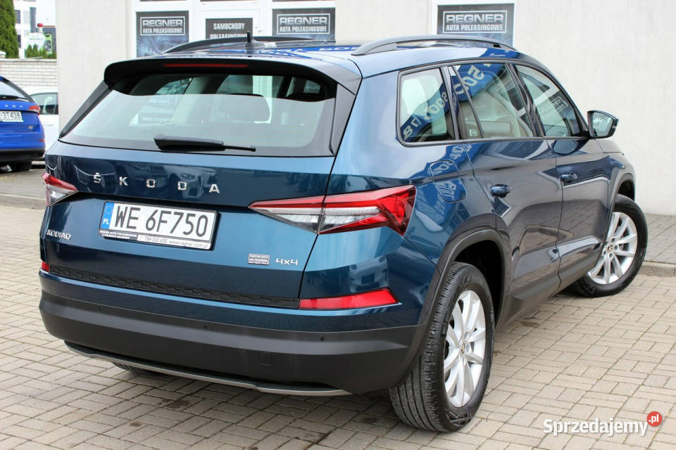 koda Kodiaq 4x4 SalonPL FV23 DSG Ambition LED ASR (kontrola trakcji) Sokołów