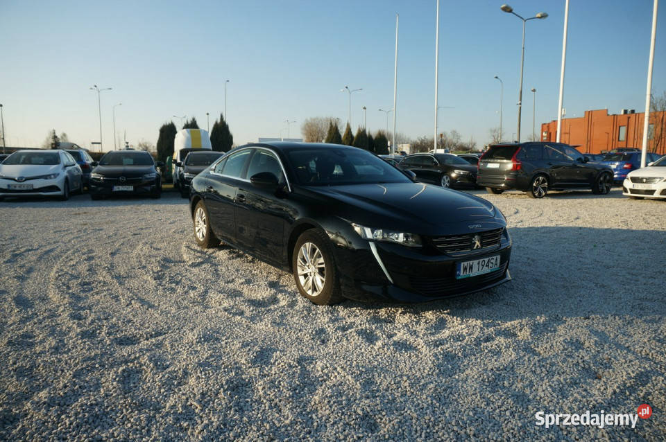 Peugeot 508 15 BlueHDi130 Active Salon Faktura czarny Poznań