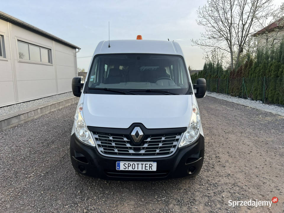 Renault Master L3H2 Brygadówka 7Osób Klima Samochody dostawcze Opoczno
