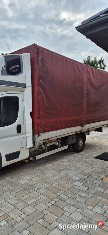 ZABUDOWA PLANDEKA firana burty Ducato Jumper