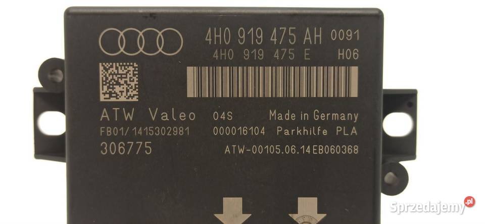 AUDI A6 C7 MODUŁ PDC PARKTRONIC 4H0919475AH