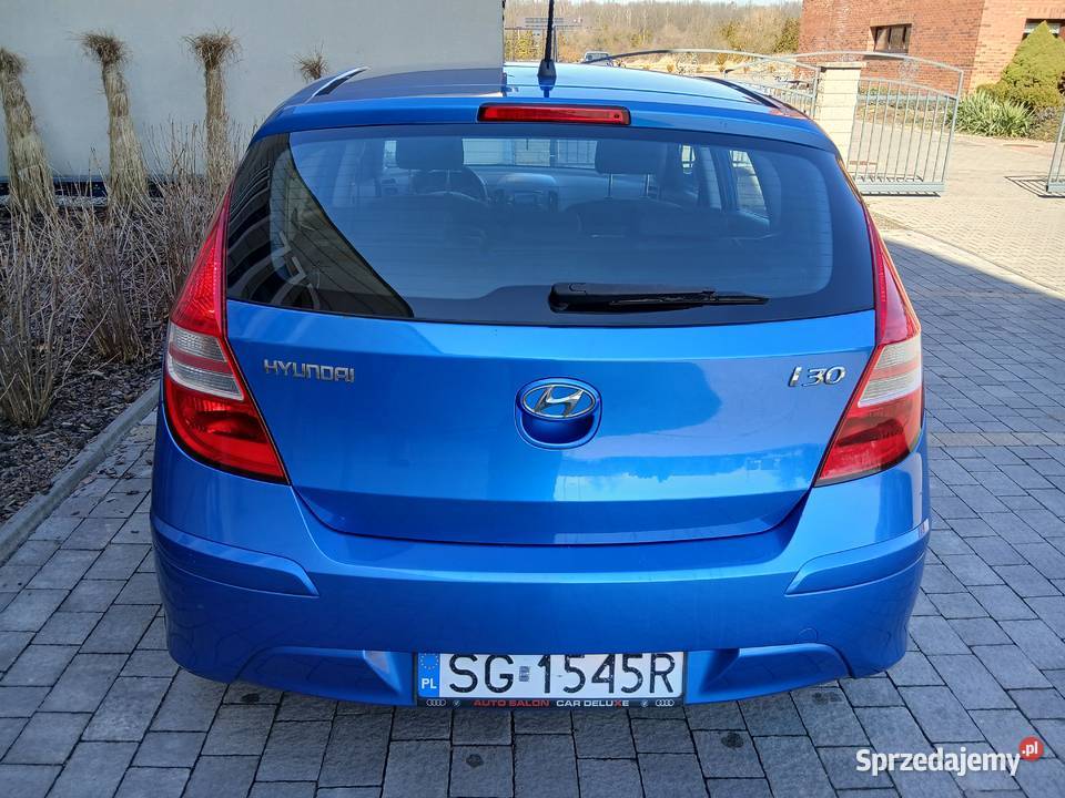HYUNDAI i30 14 benz 2011r Klima Isofix Alufelgi śląskie Gliwice
