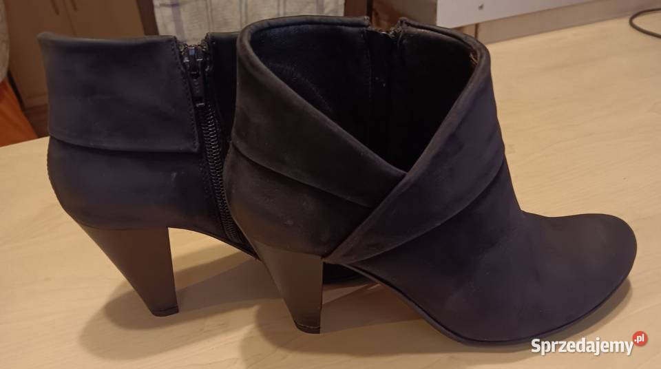 Botki Damskie Solo Femme Czarne inna