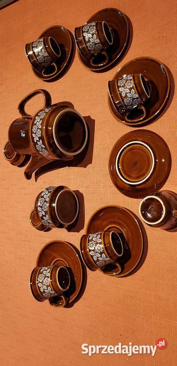 Porcelit Pruszków zestaw herbaciany