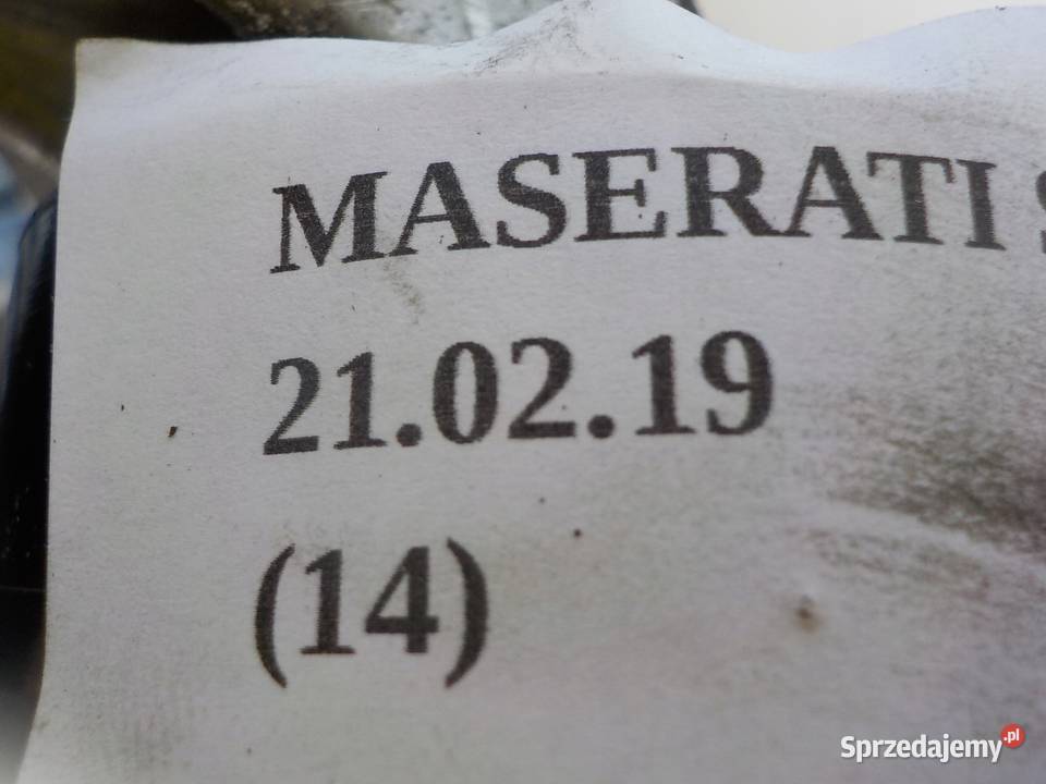 UCHWYT ROLKA NAPINACZ KLIMY MASERATI GHIBLI 30D osobowe Nowy Tomyśl