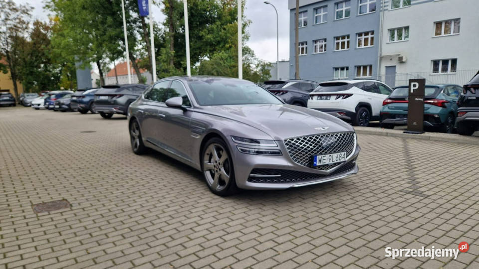 Genesis G80 25T 303 AWD LUXURY VAT23 Pierwszy kurtyny powietrzne łódzkie Piotrków Trybunalski