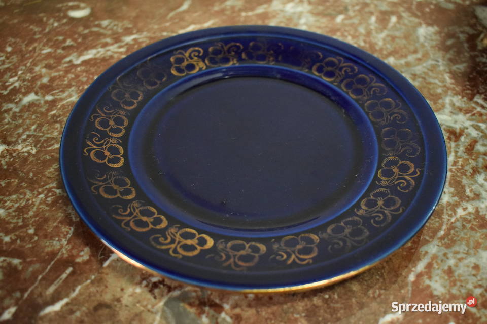 Kobaltowe talerzyki Bytom