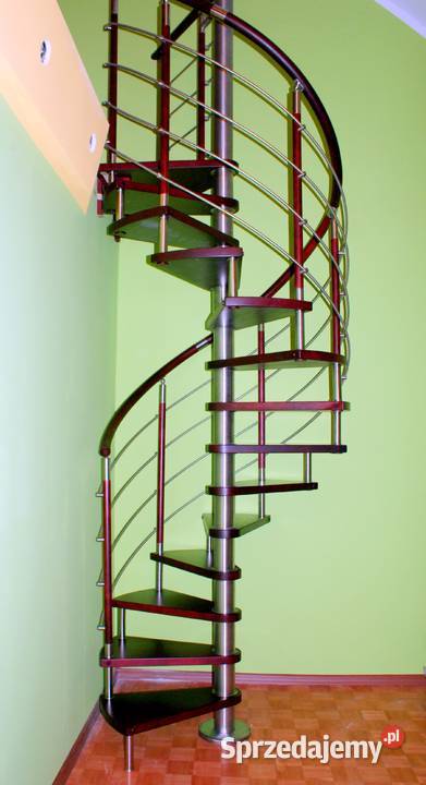 Schody spiralne DUDA model Venecja vertical 02 wielkopolskie Kościan