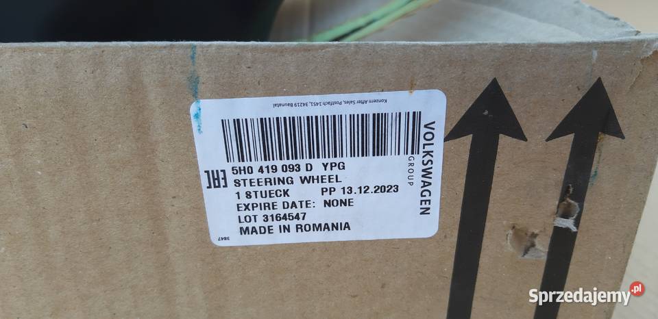 VW GOLF VIII ARTEON TIGUAN KIEROWNICA TROC Bieleń