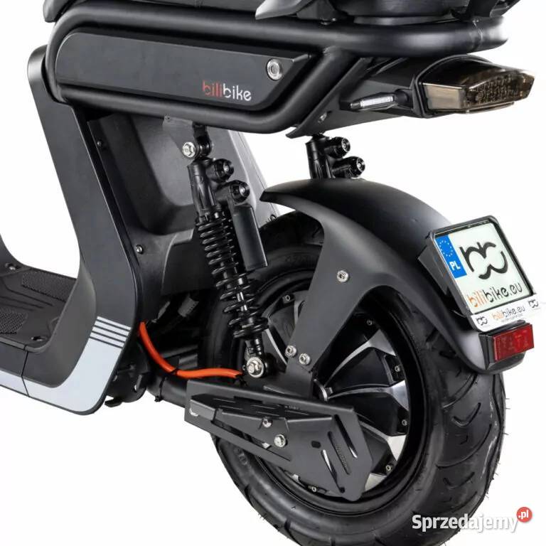 Skuter elektryczny BILI BIKE EBALDUR 20 czarny pełny VAT małopolskie Tarnów