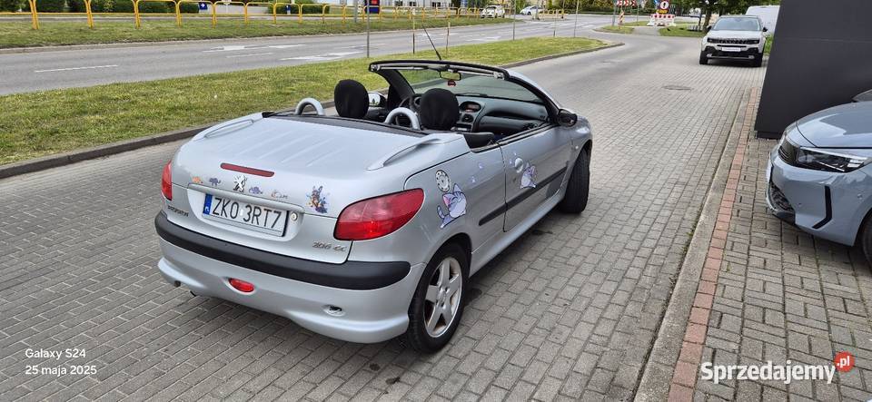 Peugeot 206 cc kabriolet cabrio możliwa zamiana autoalarm Słupsk