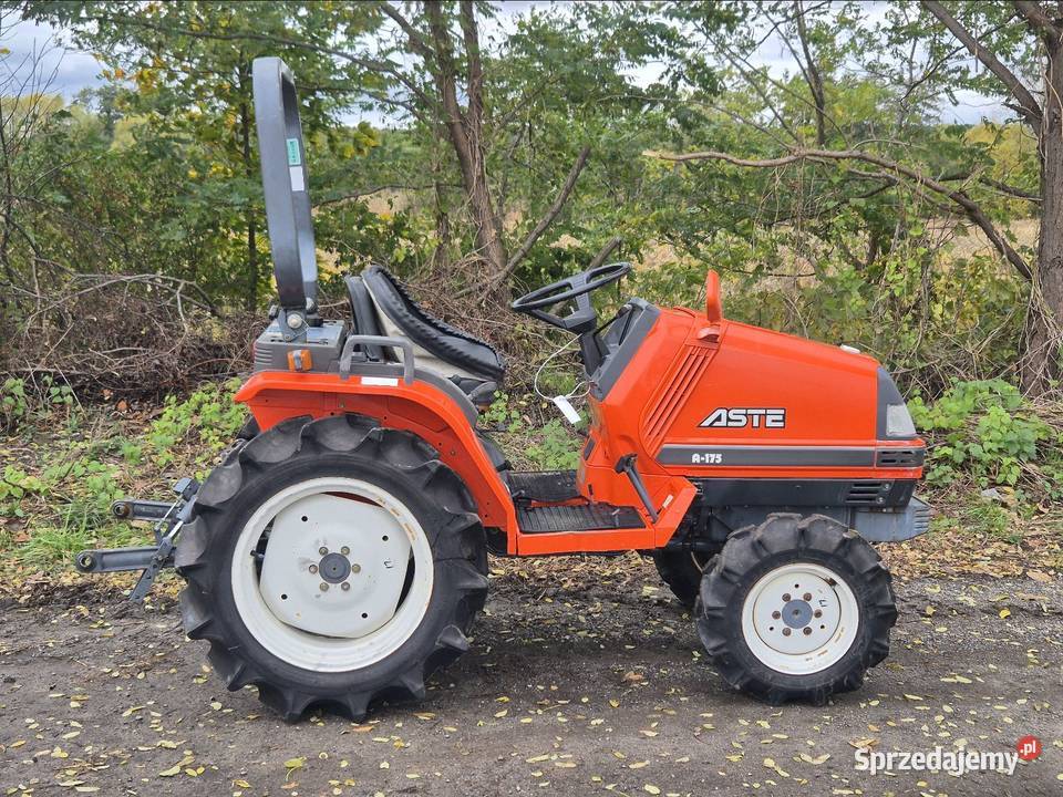 Traktorek traktor KUBOTA ASTE A175D 17 Małuszyn