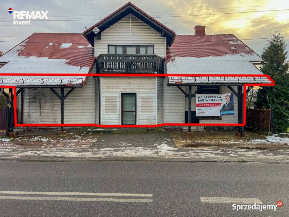Lokal handlowo usługowy 93m2 Rybarzowice