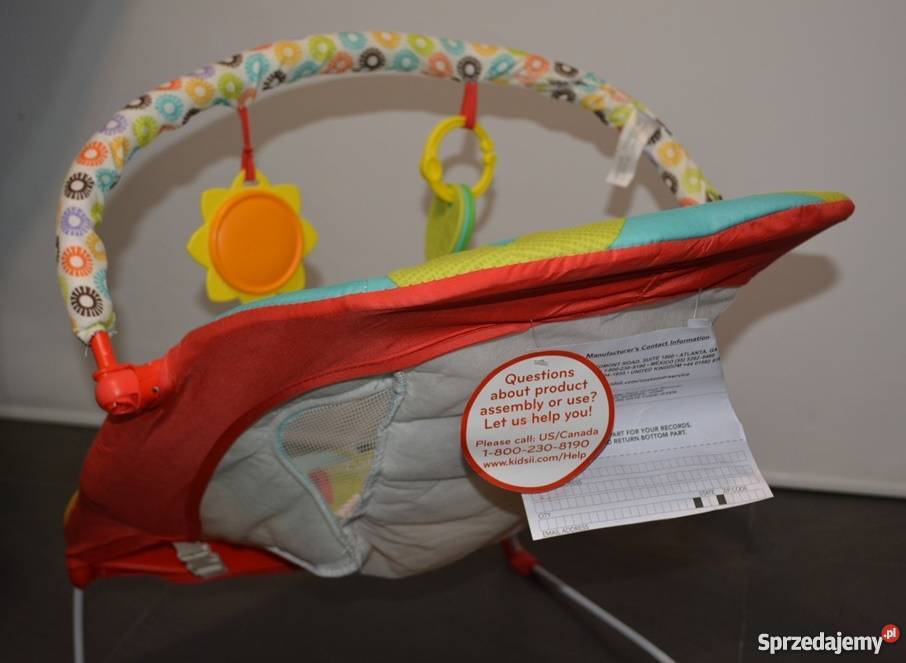 Leżaczek Bujaczek Huśtawka Bright Starts Kids Rewal