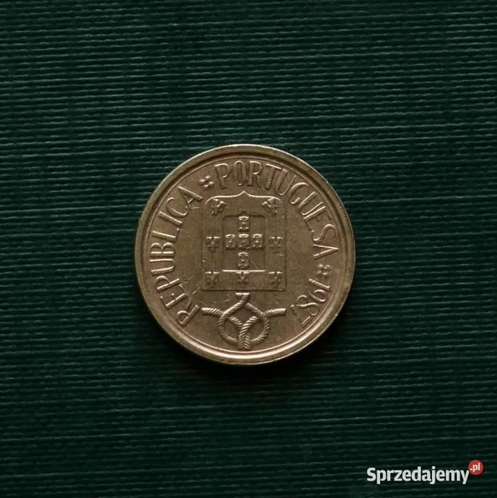 PORTUGALIA 5 eskudo 1987r Gliwice