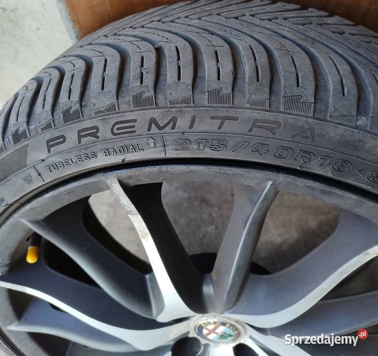 Felgi 18 Alfa Romeo opony Maxxis 21540R18 Samochodowe pomorskie sprzedam