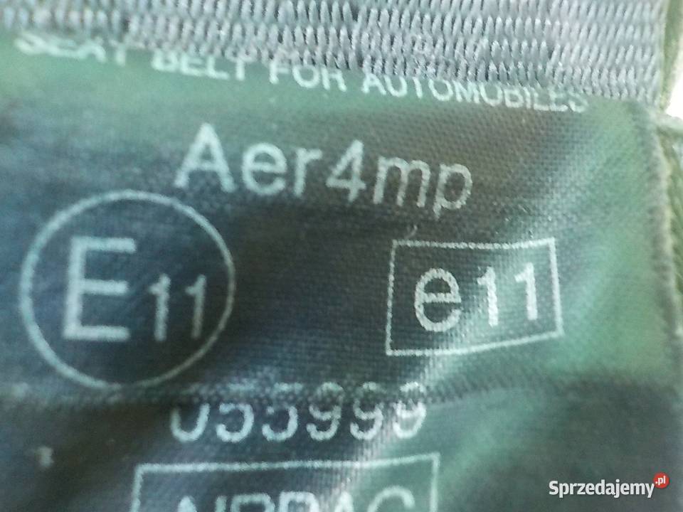 DACIA DUSTER I 15 DCI 09r 5D pas bezpieczenstwa Suków