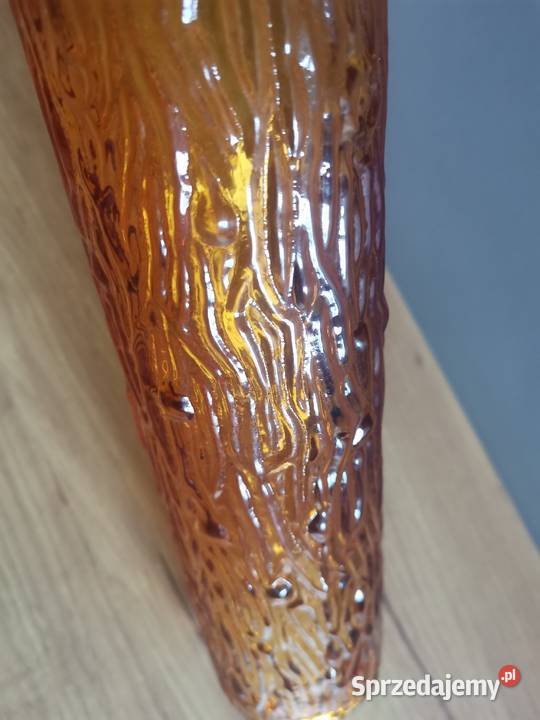Stary bursztynowy wazon Pieniek projekt Vaclav Katowice
