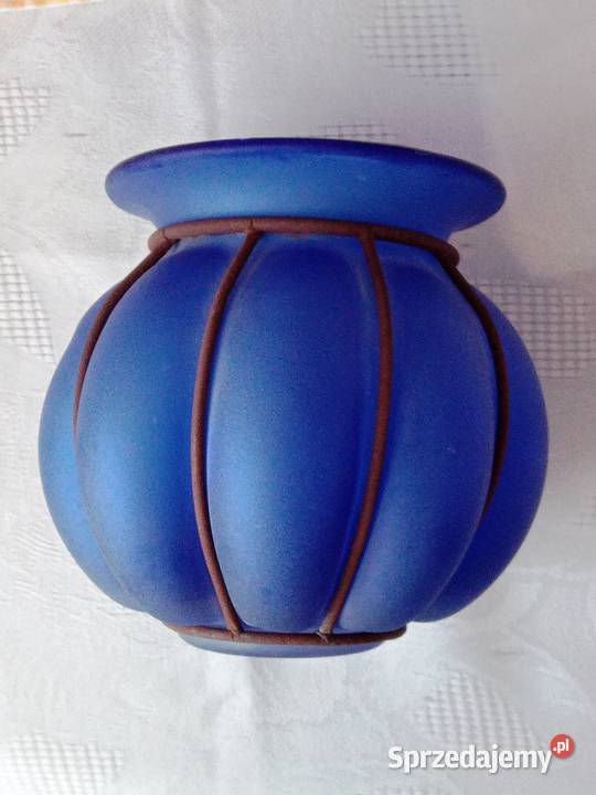 Niebieski wazon lampion niebieski Legionowo