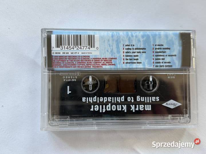 Mark KnopflerSailing to Philadelphiakaseta MC lubelskie Lublin