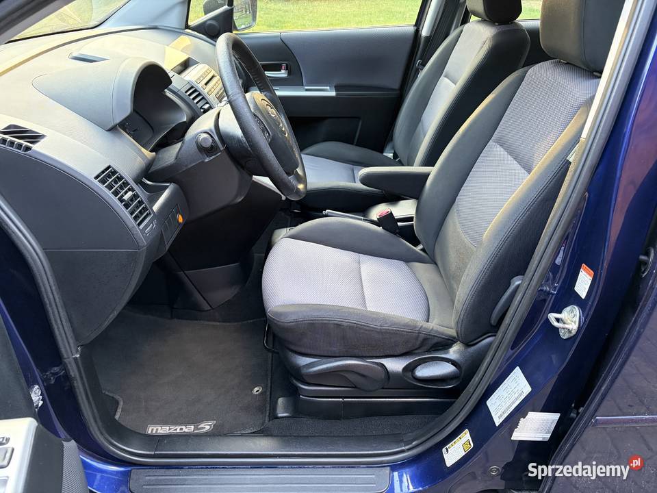 MAZDA 5 23 Benzyna AUTOMAT 6 osobowa przyciemniane szyby Mazda Wieliszew