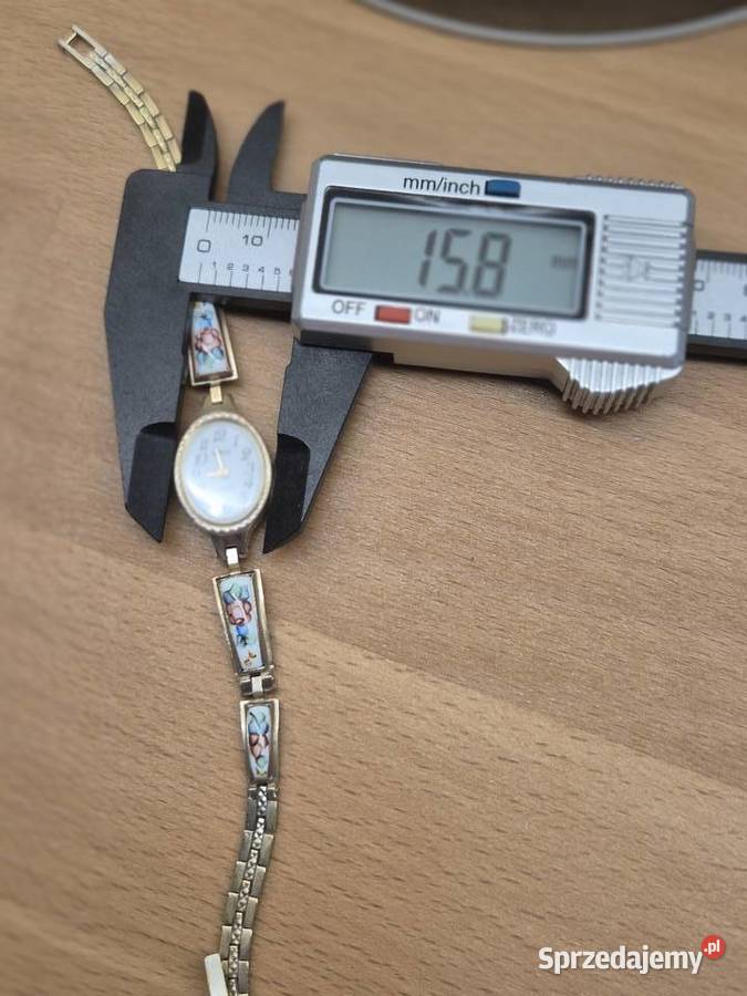 Zegarek koktajlowy biżuteryjny CzajkaChaika Chorzów