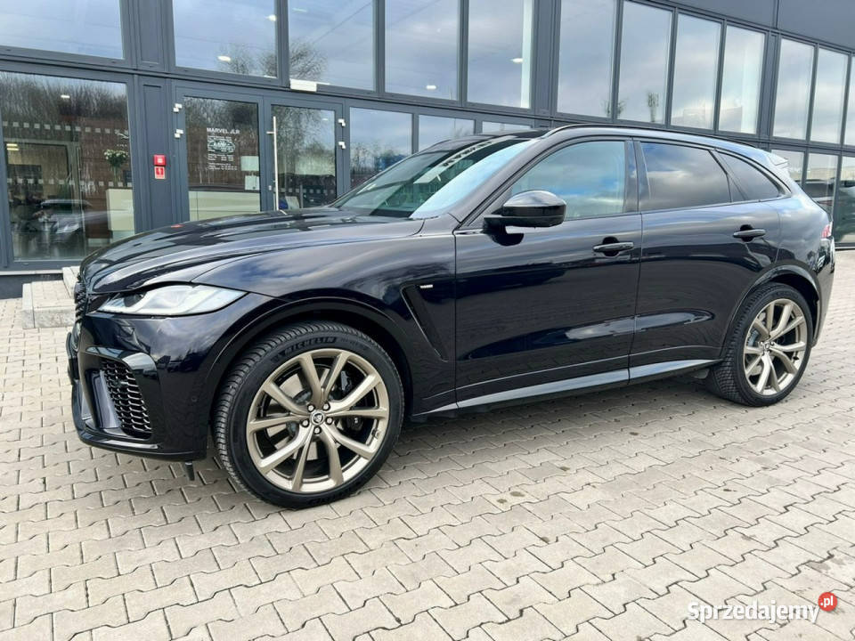 Jaguar FPACE FPace 50 V8 SC 550 AWD Auto SVR światła do jazdy dziennej Łódź
